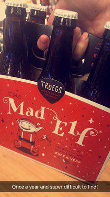 Troegs Mad Elf. Taking this all the way back to Texas with me!