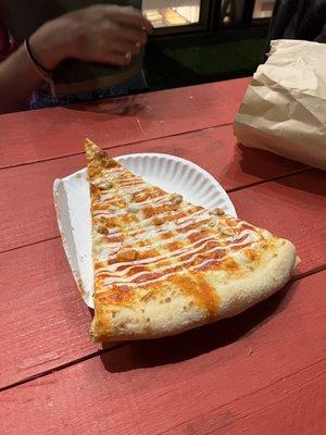 Buffalo Chicken Pizza Slice