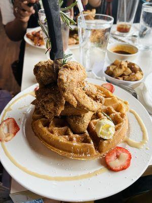 Korean Wings & Waffle