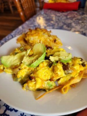 Tex-Mex Scramble with Hashbrown Casserole