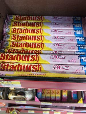 All pink Starburst!