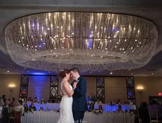 Our favorite photo taken during our wedding at Chateau Ritz. Absolutely loved the banquet and service.