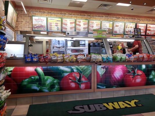 Subway counter