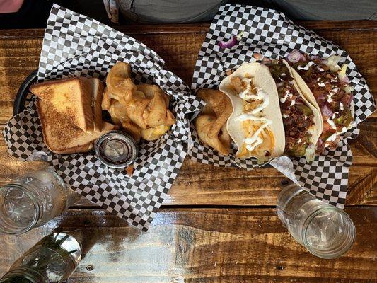 Pork melt and street tacos!