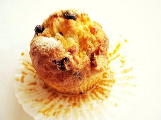 Gluten-Free Cranberry Orange Muffin