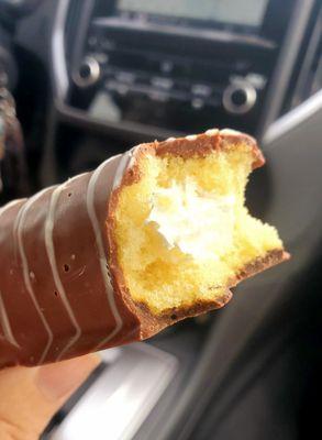 Chocolate covered twinkie