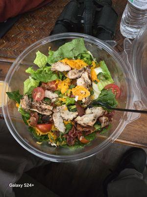 Cobb Salad with jerk chicken