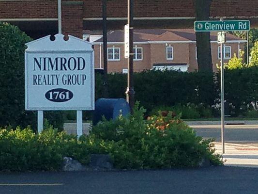 Just look for the "Nimrod Realty" sign as you drive down Glenview Road.