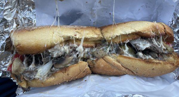 Italian Cheese Steak Sandwich