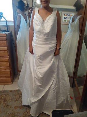 Mom's wedding dress