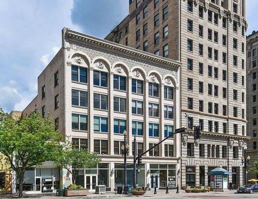 Law Office of Martin Stolz PLLC, on the Fifth Floor of the historic Felt Building, 341 S Main St, Ste 500, Salt Lake City, UT 84111.