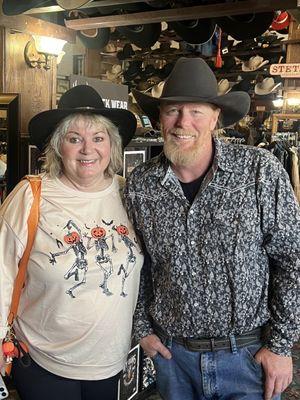 My new Stetson-thank you Paul for great service and a wonderful selection!