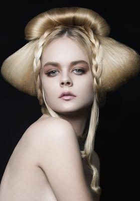 Makeup and Hairstyle By Eugene Conde , Photographed By Barry Druxman