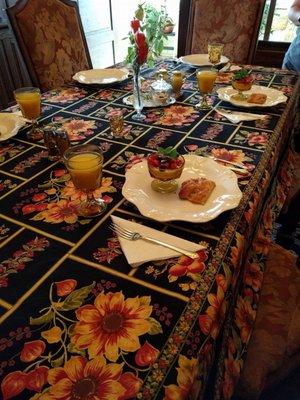 Breakfast at the Inn...