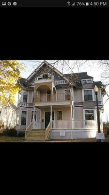 Historical Society porch remodel