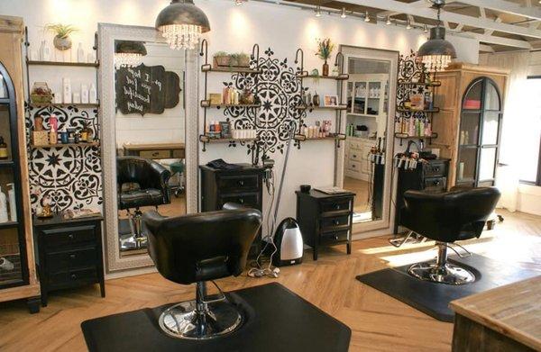 Our beautiful Salon area!