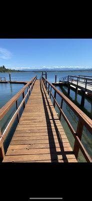 Dock we Stained