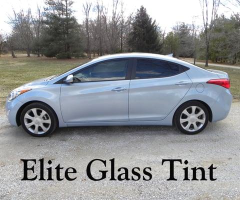 Missouri legal glass tinting, no permit required.