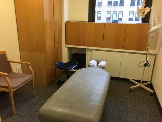 Chiropractic treatment room 2