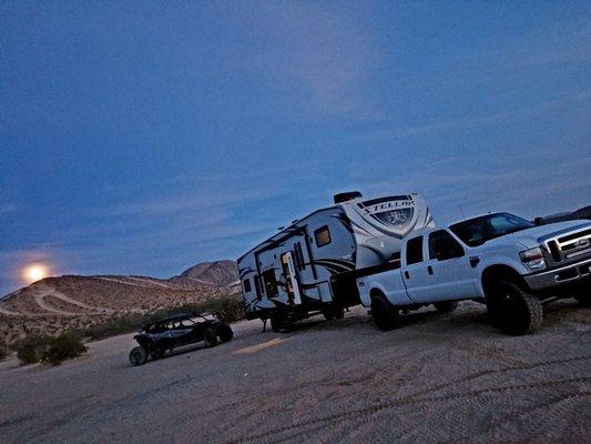 Our 1st trip out in our 2018 32ft Stellar toy Hauler from i-15RV.