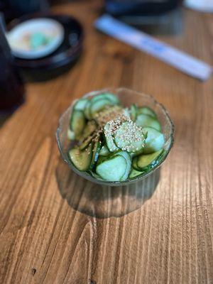 Cucumber salad