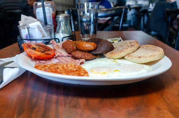 Irish breakfast $18.50