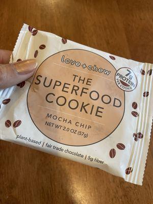 Love + Chew cookies at Shelton's! SF-based and women-owned healthy cookie company!