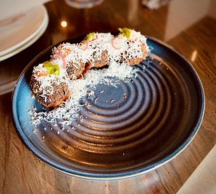 Black Rice Arancini