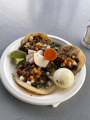 Carne asada tacos