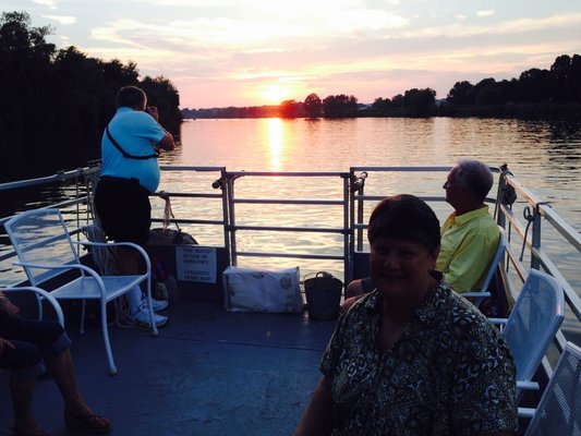 SUNSET CRUISES give everyone the chance to just sit back and RELAX!