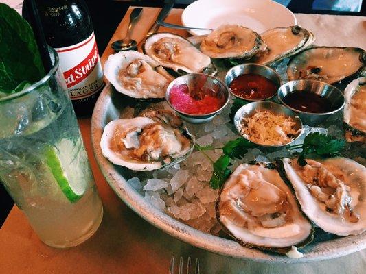 Raw oysters FTW!