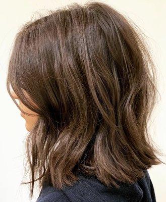 Modern lob by Karen