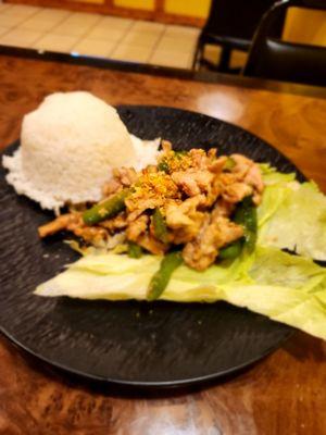 Pad Kratiam (Pad Garlic) Pork protein option