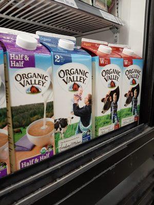 Organic milk