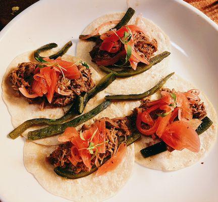 duck tacos