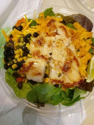 Southwest grilled chicken salad