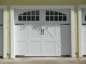 Carriage Style Garage Doors Installed.