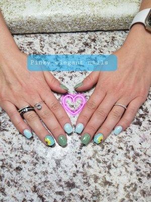 Design by Pinky elegant nails