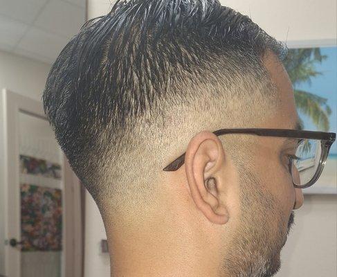 Fade Haircut, Barber,Mens haircut,Fade .Book Now