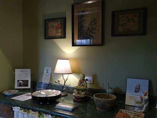 Information Table in Lobby