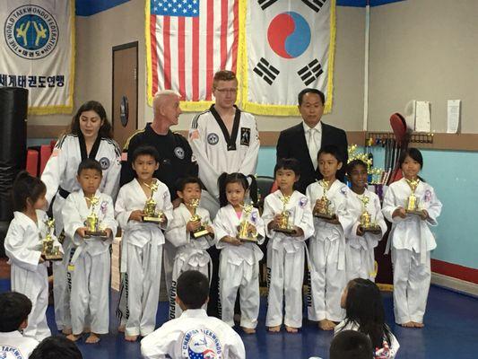 Champion Tae Kwon Do