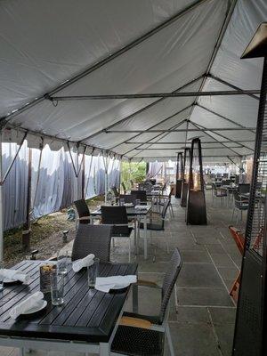 Outdoor dining May 2021