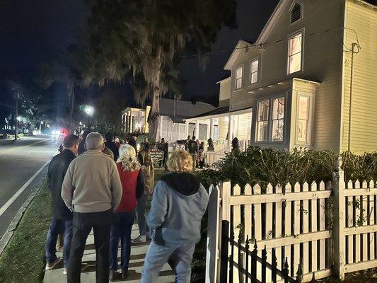 HOPS Historical Tours.   Historical Society of homes in downtown Ocala.  Around 6 homes to explore