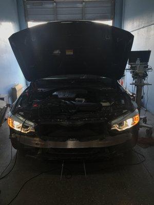 BMW 428i GranCoupe Headlight Programming