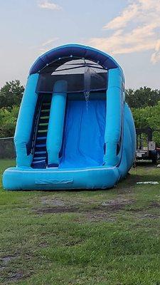 18' Waterslide with pool