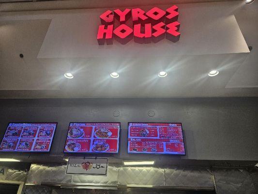 Gyros House. Parkway Plaza.