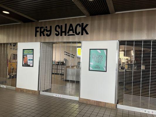 Fry Shack Store Front, California State University, East Bay, Hayward, CA.