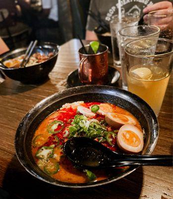 Spicy Ramen with Toppings