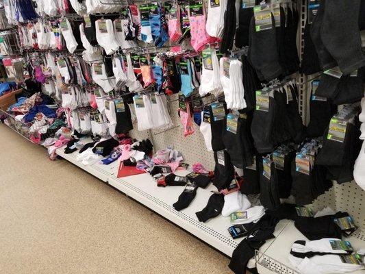 Chaos in the sock department