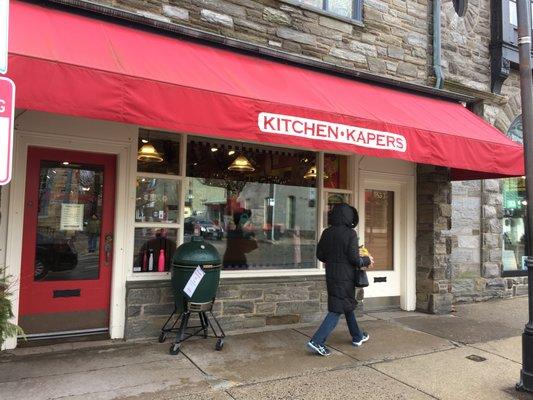 Kitchen Kapers in Chestnut Hill, Philadelphia.